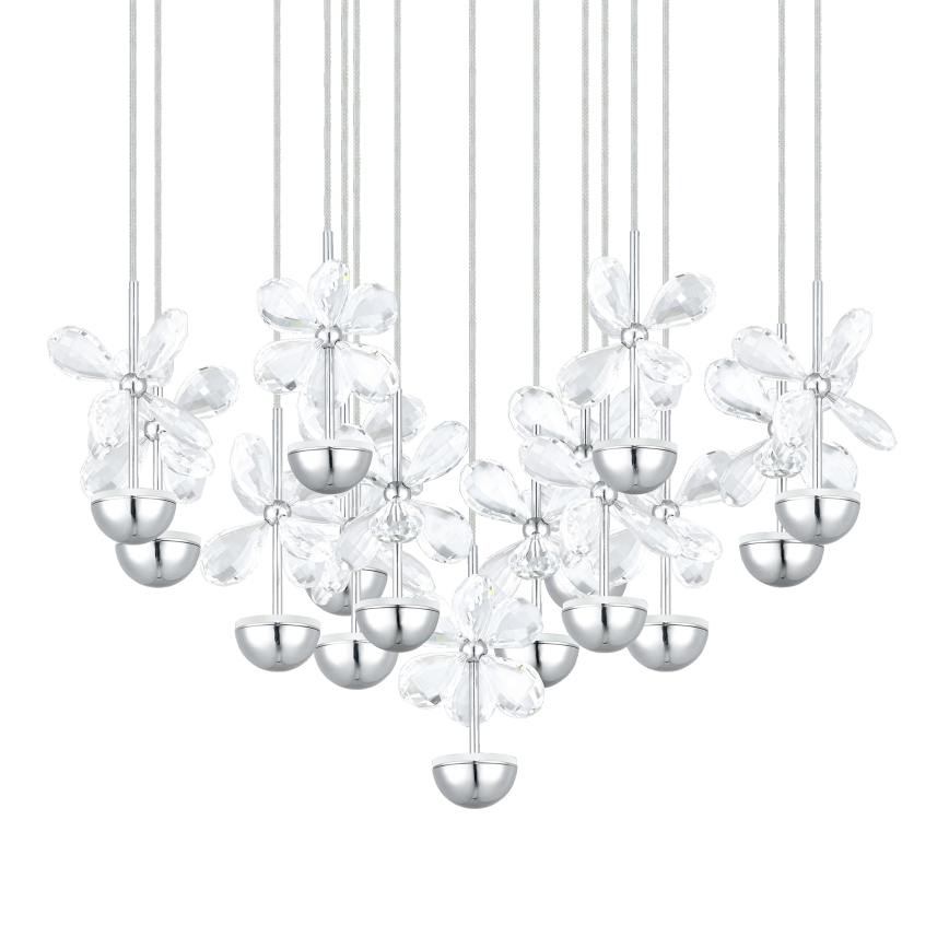 Eglo 93662 - LED-kroonluchter aan kabel PIANOPOLI LED/44W/230V