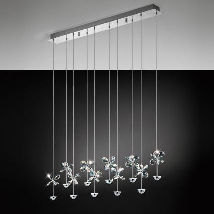 Eglo - Suspension filaire 10xLED/2,5W/230V