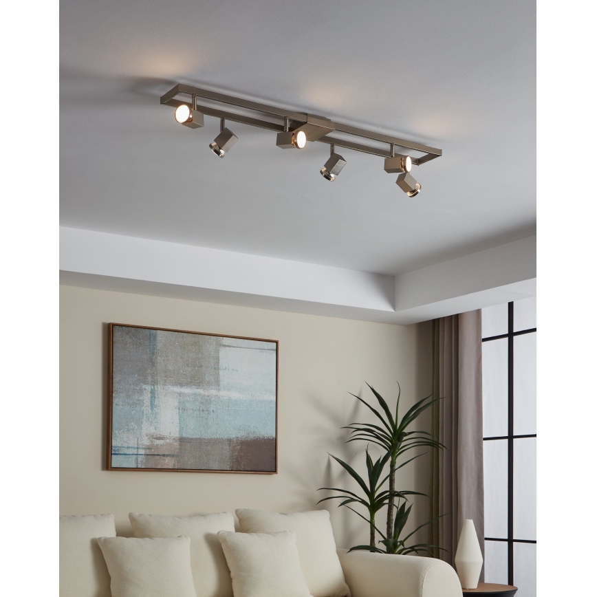 Eglo - LED Spotlamp 6xGU10/5W/230V