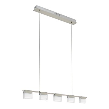 Eglo 93732 - LED Hanglamp aan koord dimbaar CLAP 1 5xLED/5,8W/230V