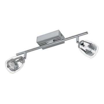 Eglo 93742 - LED Spotlamp PECERO 2xLED/4,5W/230V