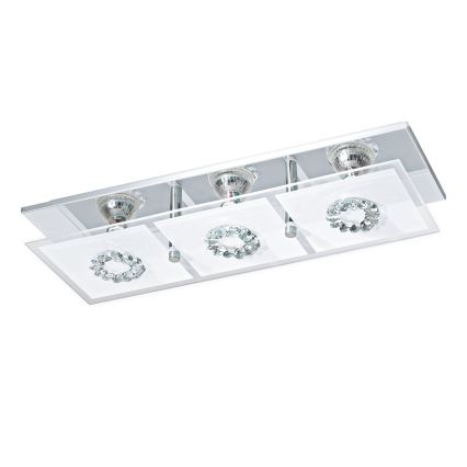 Eglo 93782 - Plafonnier LED RONCATO 3xGU10/3W/230V