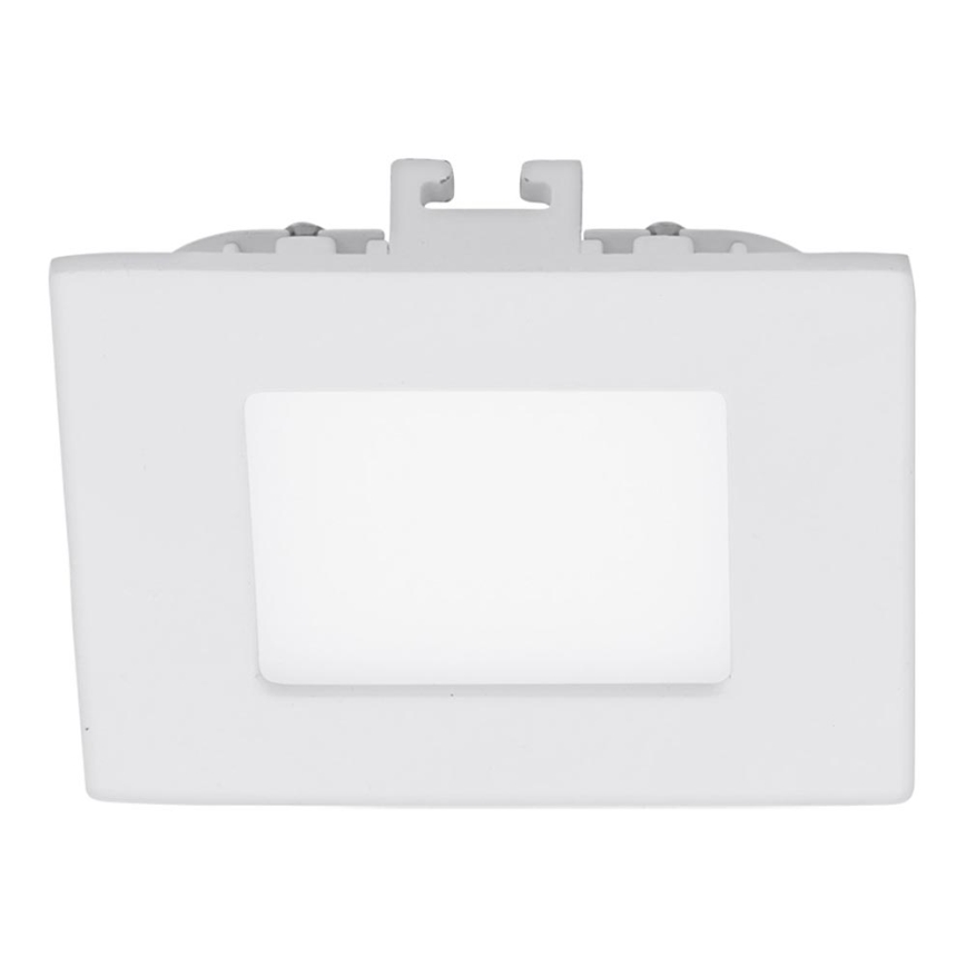 Eglo 94045 - Plafonnier encastré LED FUEVA 1 LED/2,7W/230V 8,5x8,5 cm