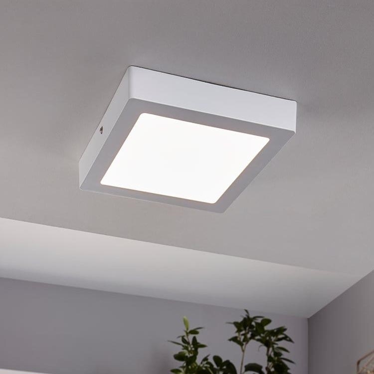 Eglo 94077 - Plafonnier FUEVA 1 LED, 16,47 W / 230 V, 22,5 x 22,5 cm