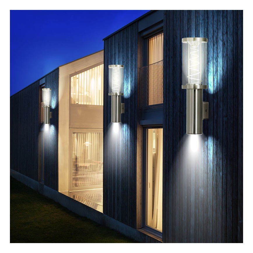 Eglo 94095 - LED buitenwandlamp TRONO 2xGU10/5W/230V IP44