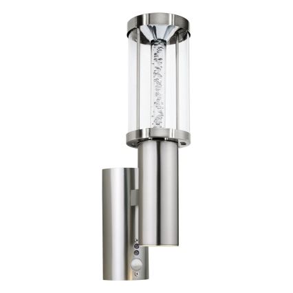 Eglo - Éclairage extérieur LED avec détecteur 1xGU10/3W + LED/3,7W IP44