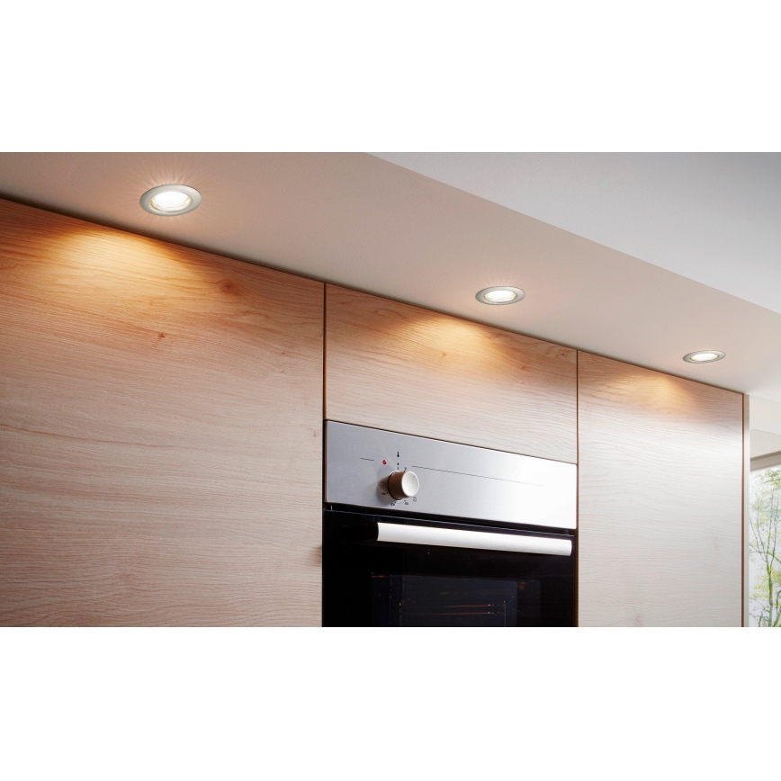 Eglo - Lot de 3 spots encastrés LED PENETO 1xGU10-LED/3W/230V