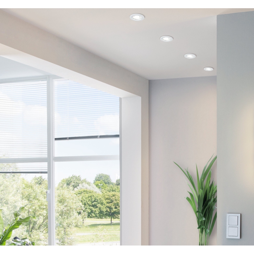 Eglo - Luminaire LED encastrable 1xGU10-LED/5W/230V
