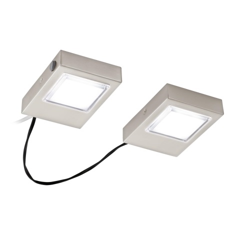 Eglo 94516 - SET 2x Luminaire LED sous meubles de cuisine LAVAIO 2xLED/3,7W/230V