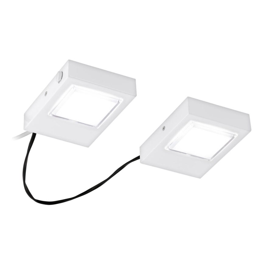 Eglo 94517 - SET 2x Luminaire LED sous meubles de cuisine LAVAIO 2xLED/3,7W/230V