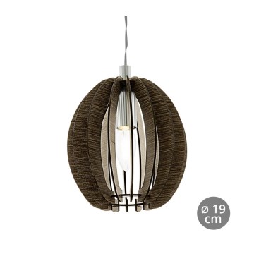 Eglo 94639 - Hanglamp COSSANO 1xE14/40W/230V