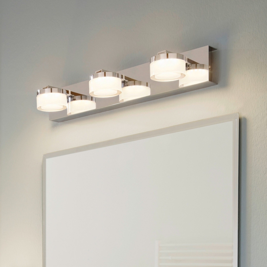 Eglo - LED Badkamer wandlamp 3xLED/4,5W/230V IP44