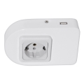 Eglo 94663 - Stopcontact onder keukenkastjes SCHUKO inclusief USB TAXANO