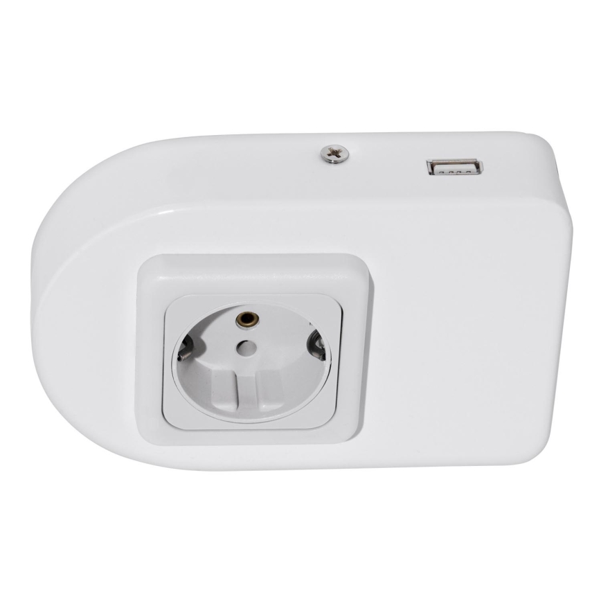 Eglo 94663 - Stopcontact onder keukenkastjes SCHUKO inclusief USB TAXANO