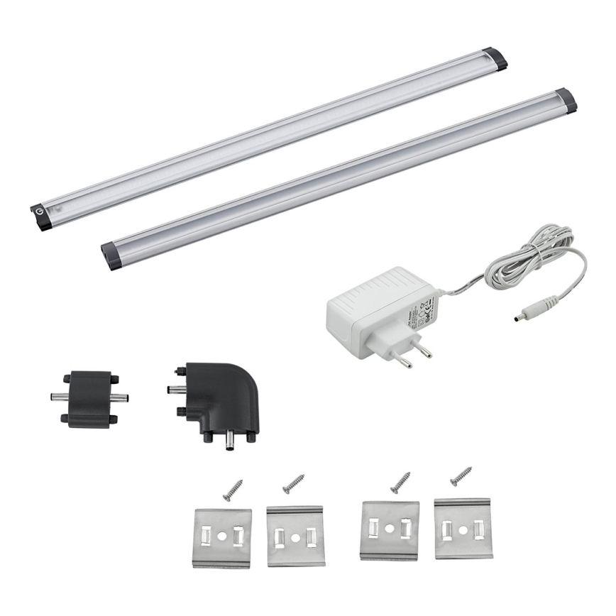 Eglo 94693 - SET 2x Eclairage LED sous meubles de cuisine VENDRES 2xLED/3W/230V