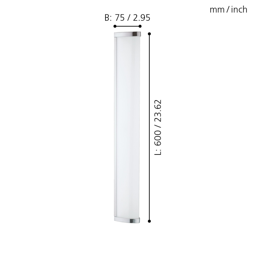 Eglo - luminaire LED pour salle de bains LED/16W/230V IP44