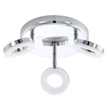 Eglo 94762 - Luminaire LED salle de bain GONARO 3xLED/3,8W/230V IP44