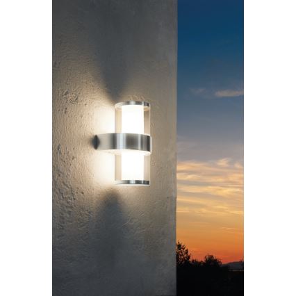 Eglo - Buiten wandlamp 2xLED/3,7W/230V IP44