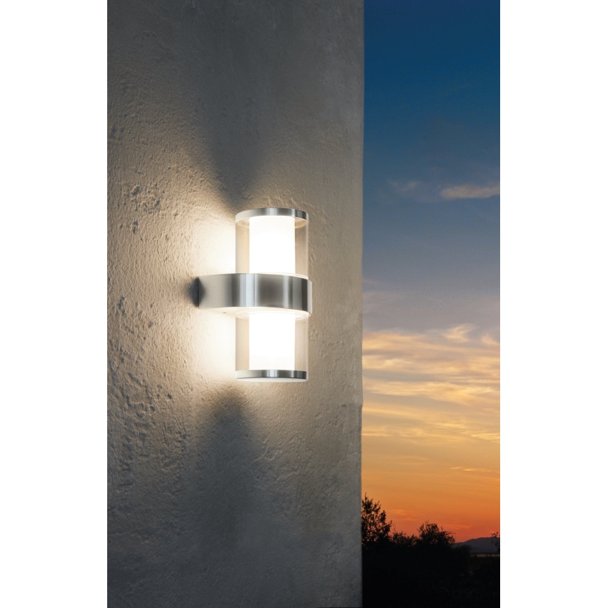 Eglo 94799 - Buitenwandlamp BEVERLY 1 2xLED/3,7W/230V IP44