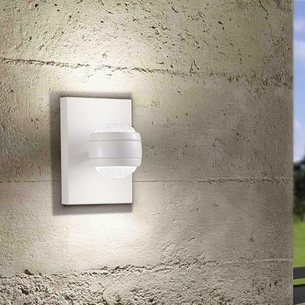 Eglo 94849 - LED Buitenlamp SESIMBA 2xLED/3,7W/230V IP44