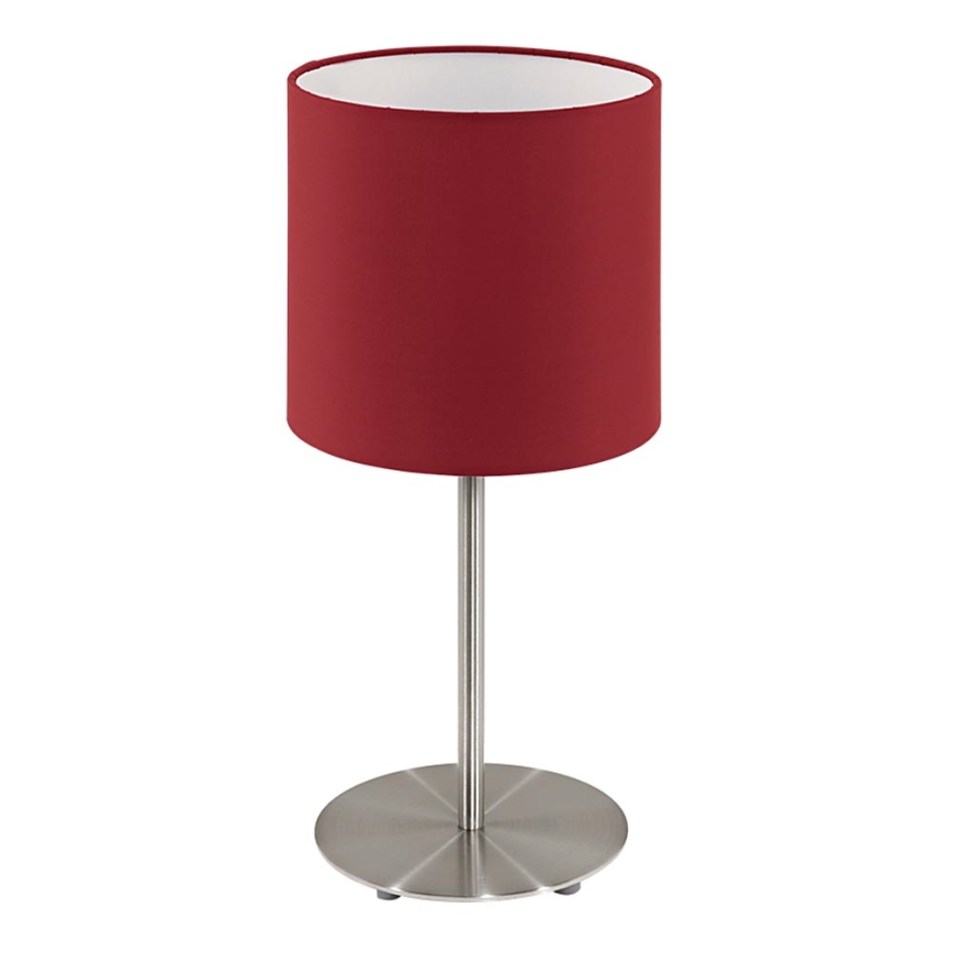 Eglo 94906 - Lampe de table PASTERI 1xE27/60W/230V