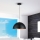 Eglo 94938 - Hanglamp GAETANO 1 1xE27/60W/230V