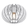 Eglo 95028 - Plafondverlichting STELLATO 1xE27/60W/230V