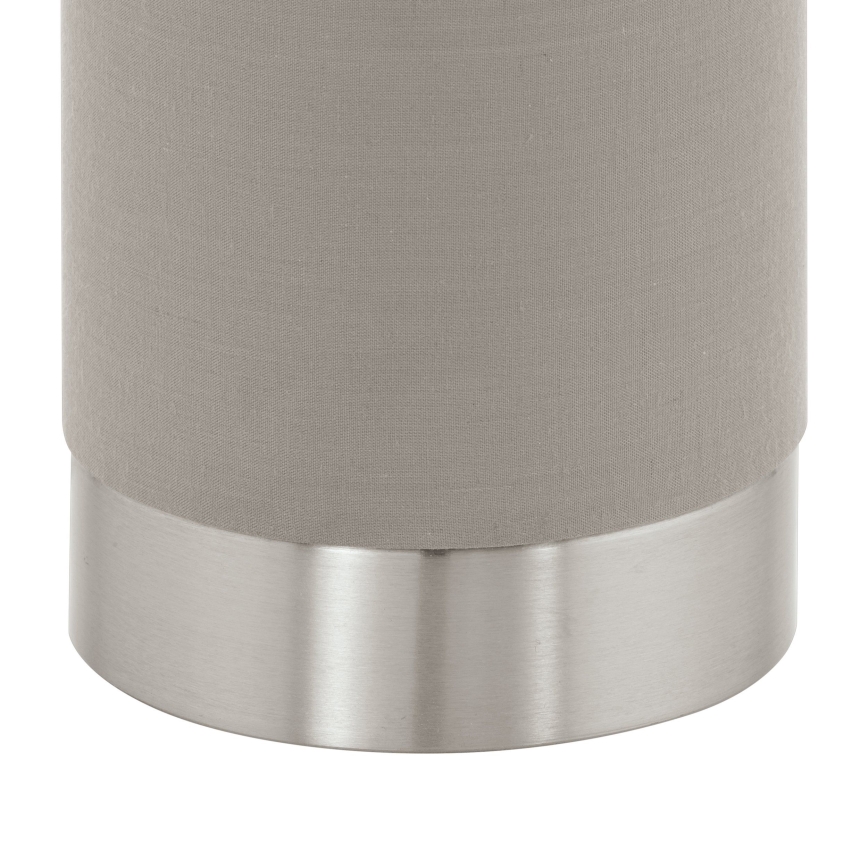 Eglo - Dimbaar tafellamp 1xE27/40W/230V taupe