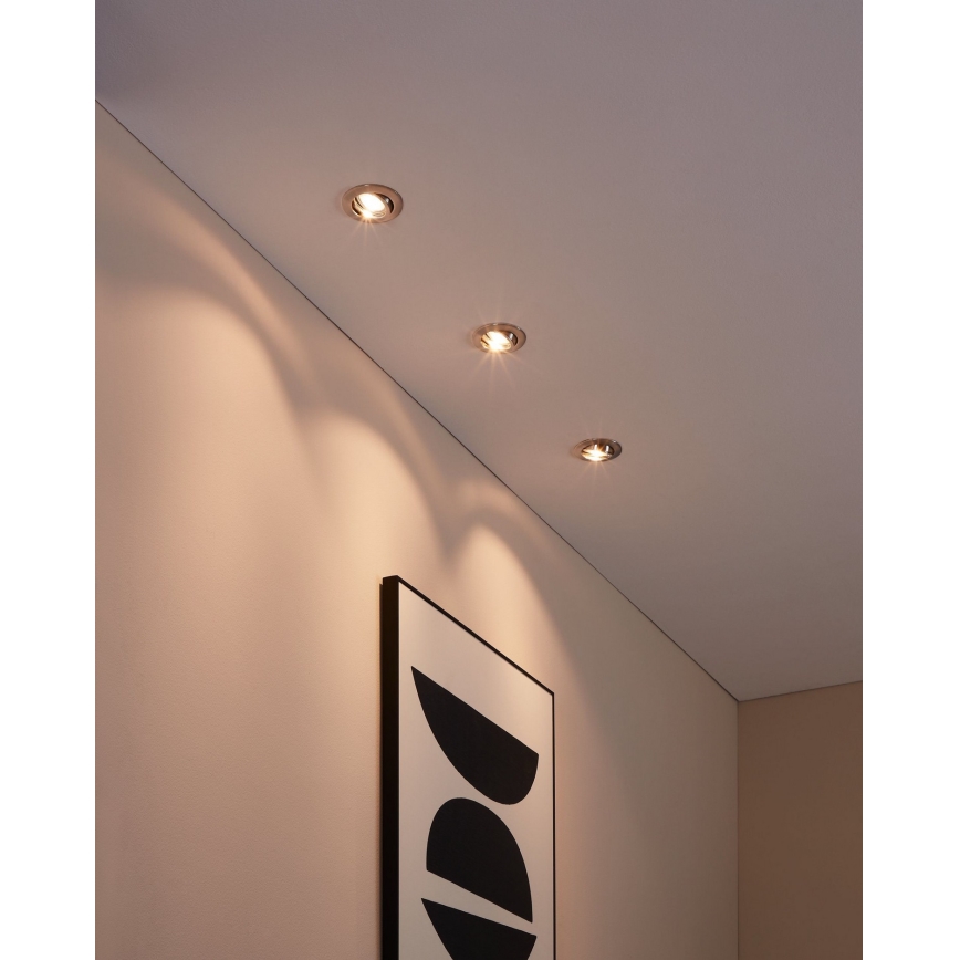 Eglo - SET 3x LED inbouwspot TEDO 1xGU10-LED/5W/230V
