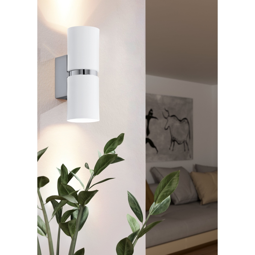 Eglo - Applique murale LED 2xGU10-LED/4W/230V
