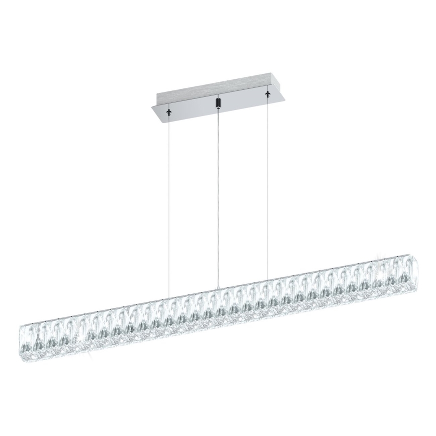 Eglo 95543 - Dimbare kristallen kroonluchter TELLUGIO-S LED/36W/230V 2700-6500K