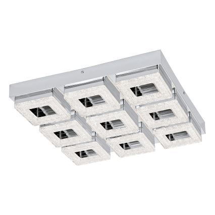Eglo 95658 - Plafonnier en cristal FRADELO 9xLED/4W/230V