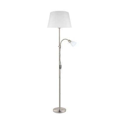 Eglo - Lampadaire 1xE27/60W + 1xE14/40W