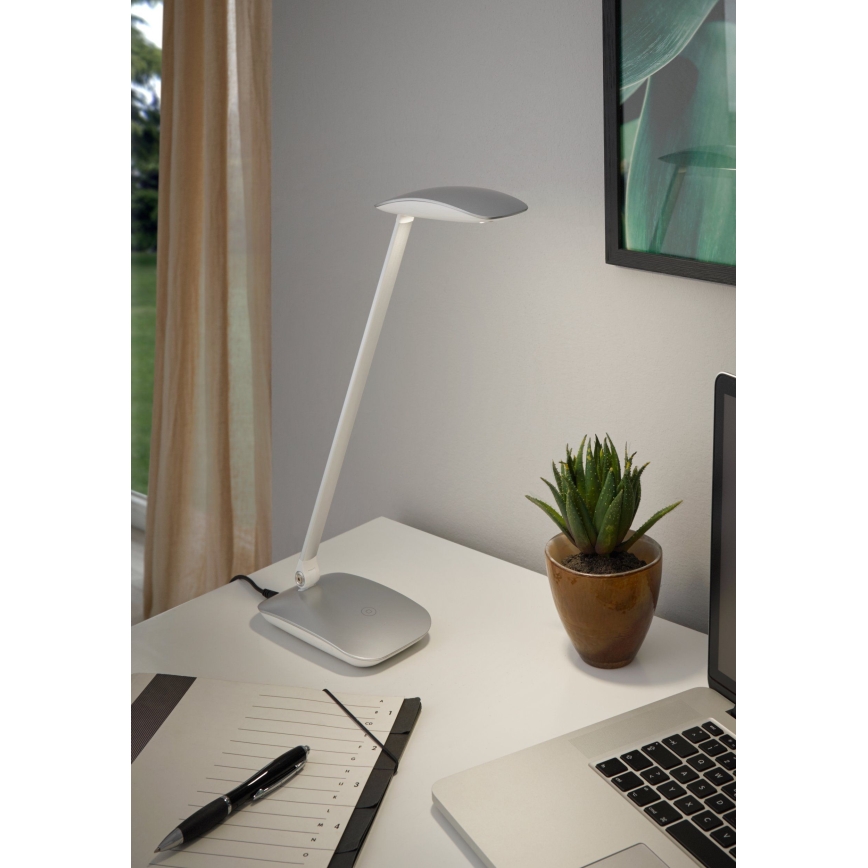 Eglo - LED Tafellamp dimbaar 1xLED/4,5W/USB