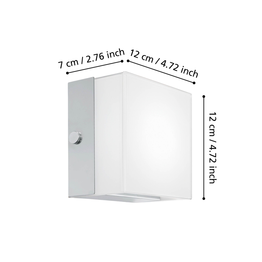 Eglo 95747 - Applique murale ALEA 2 LED/3,7 W/230 V