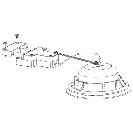Eglo - LED luminaire encastré LED/4,9W/230V