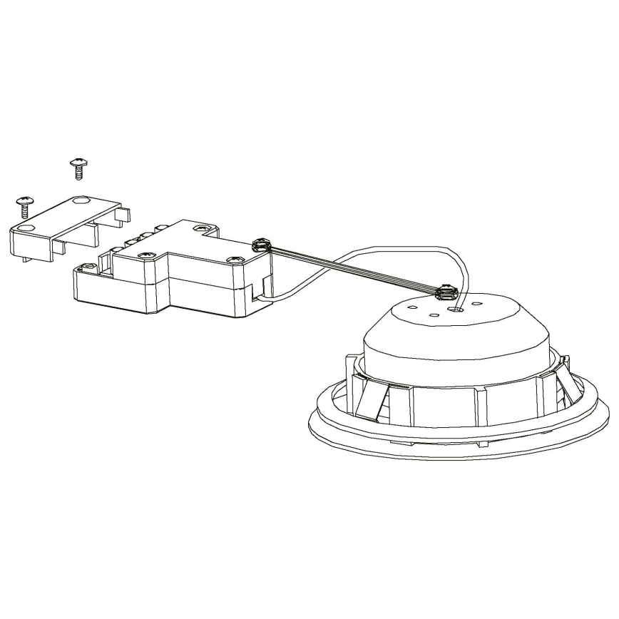 Eglo - PACK 3x Luminaire LED encastrable PINEDA 1xLED/4,9W/230V