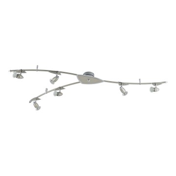 Eglo 95826 - LED Spot WAVE LED 6xGU10-LED/3W/230V