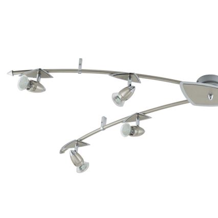 Eglo 95826 - Spot LED WAVE LED 6xGU10-LED/3W/230V