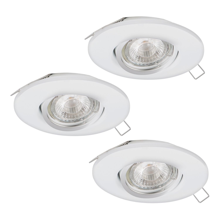 Eglo 95895 - SET 3x LED Hang plafondverlichting PENETO 1 1xGU10-LED/3W/230V