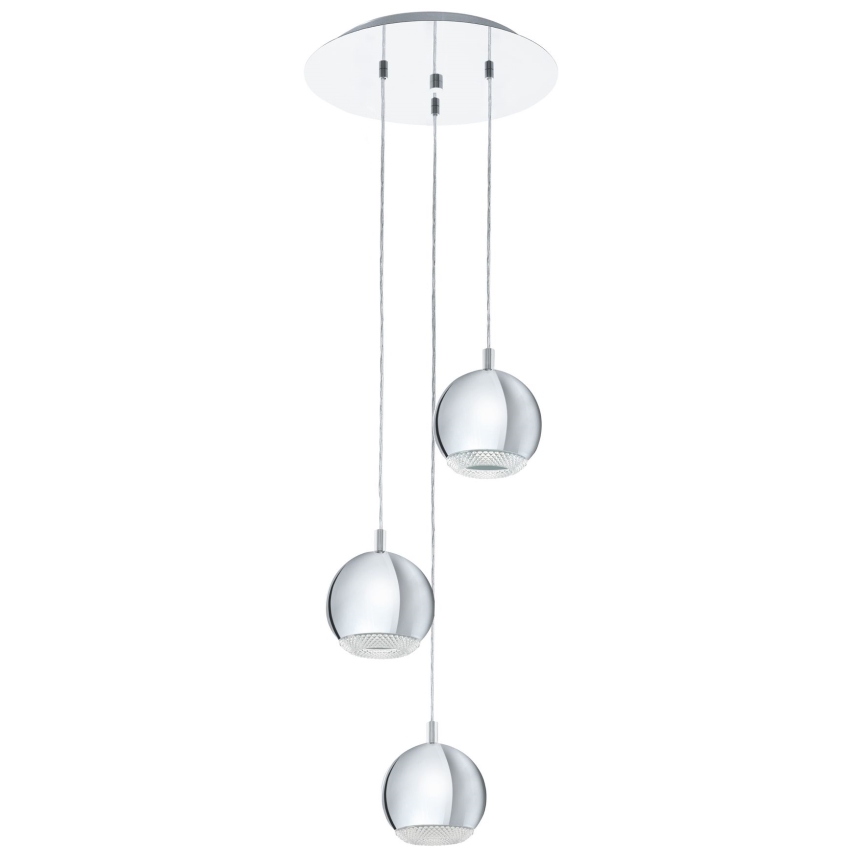 Eglo - LED Hanglamp 3xGU10-LED/4W/230V