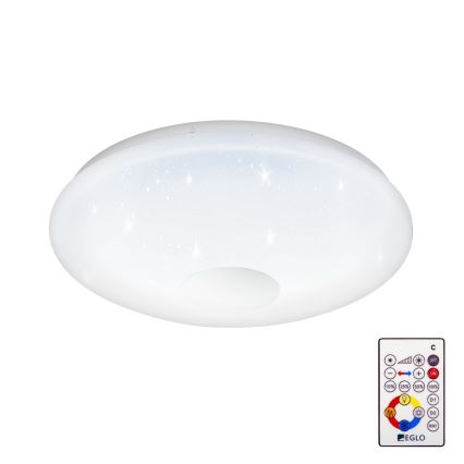 Eglo 95972 - LED dimbare plafondlamp VOLTAGO 2 LED/20W/230V + afstandsbediening