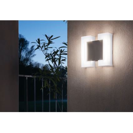 Eglo - Applique murale LED extérieure 2xLED/4,8W IP44