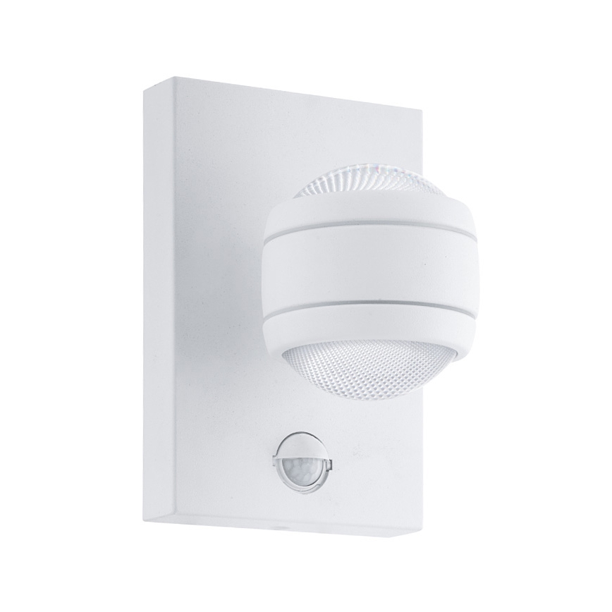 Eglo - LED Wandlamp voor buiten met sensor 2xLED/3,7W IP44