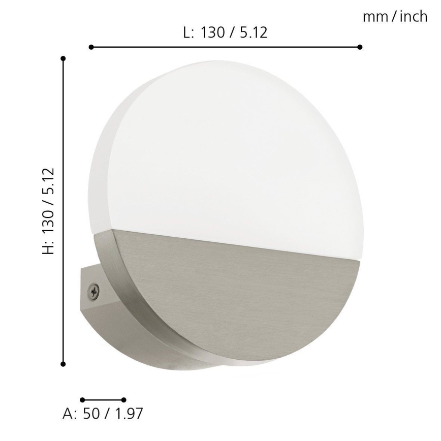Eglo - LED-wandlamp LED/4,5W/230V