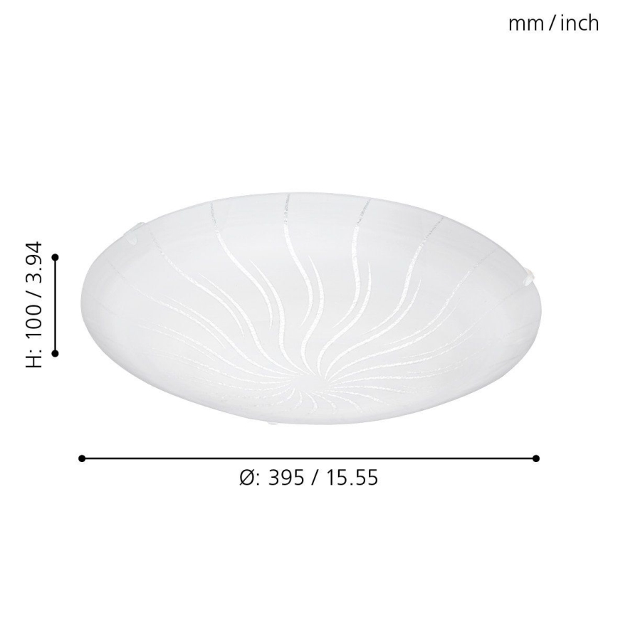 Eglo - LED Plafondverlichting LED/16W/230V