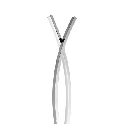 Eglo - Lampadaire LED, 36 W, 230 V, chrome brillant