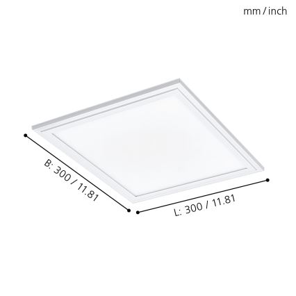 Eglo - Panneau LED plafond LED/16W/230V