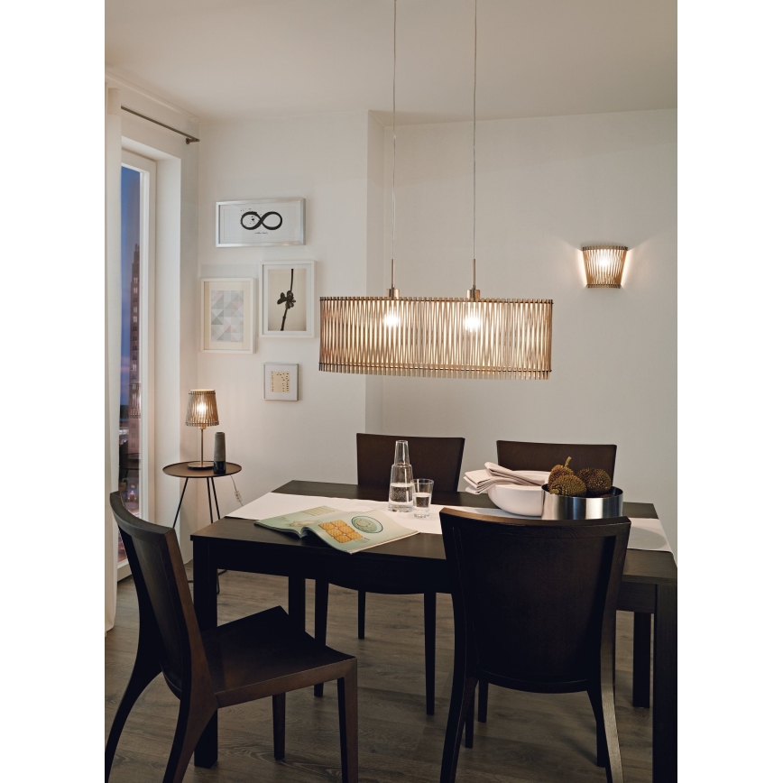 Eglo 96196 - Tafellamp SENDERO 1xE27/60W/230V