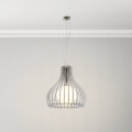 Eglo 96211 - Hanglamp aan kabel TINDORI 1xE27/60W/230V Ø 50 cm wit